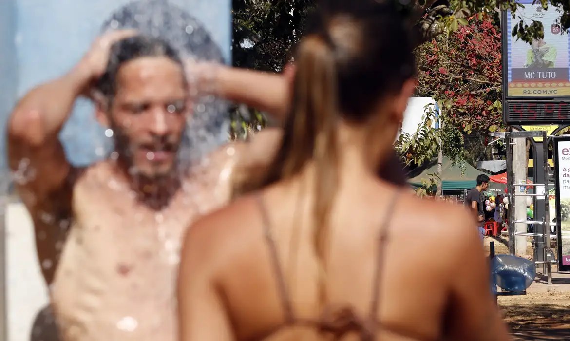 Calor intenso e tempestades devem marcar os próximos dias