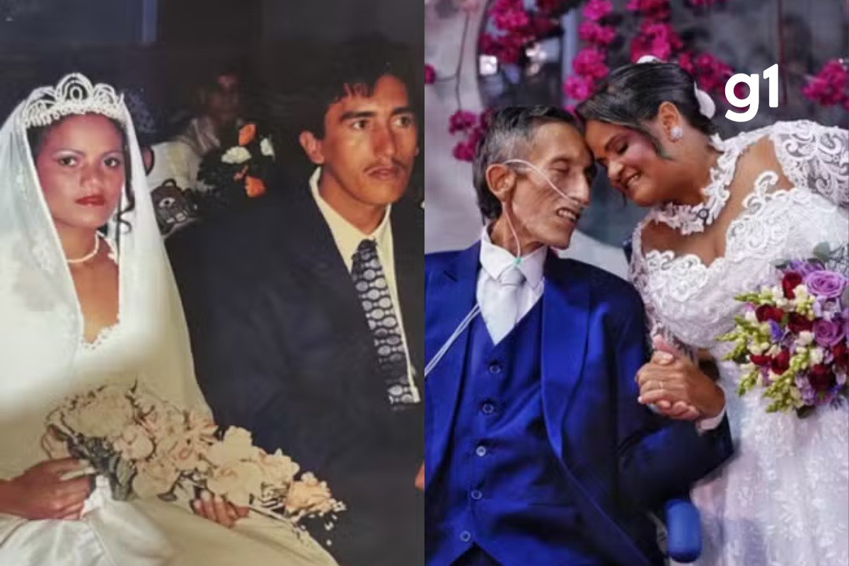Paciente em estado terminal que se casou em hospital conheceu esposa em torneio de futebol na adolescência em MT