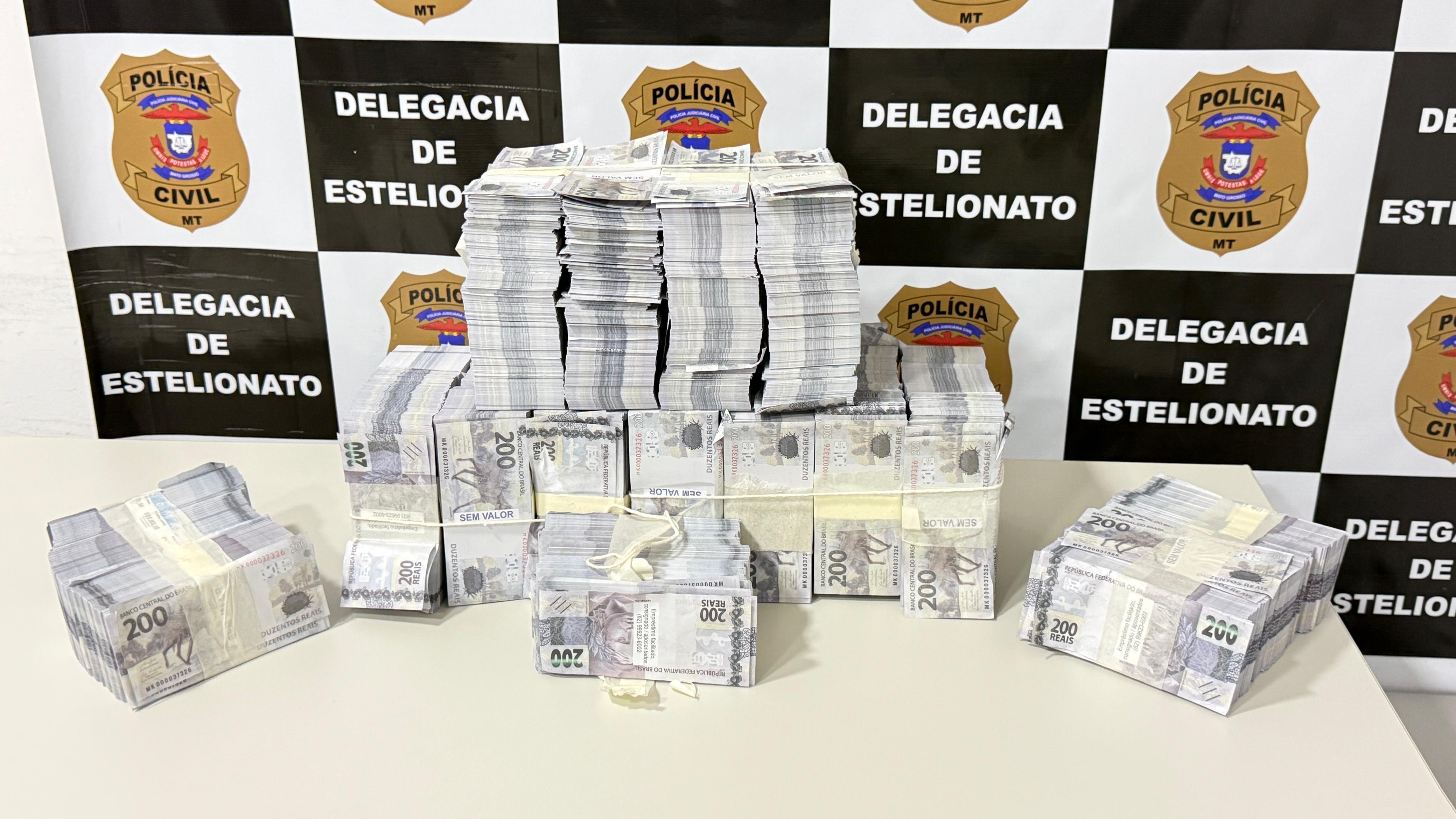 Mais de R$ 10 milhões em notas falsas usadas em golpe milionário são incineradas em MT