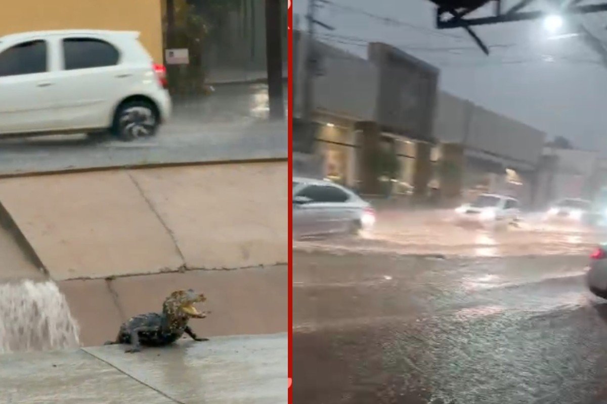 VÍDEO: temporal alaga unidades de saúde e provoca transtornos em Cuiabá