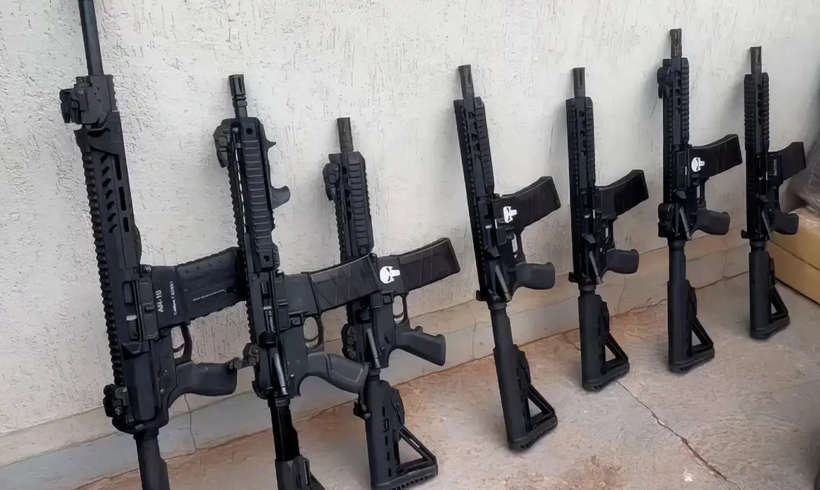 Rede nacional vai combater tráfico de armas 