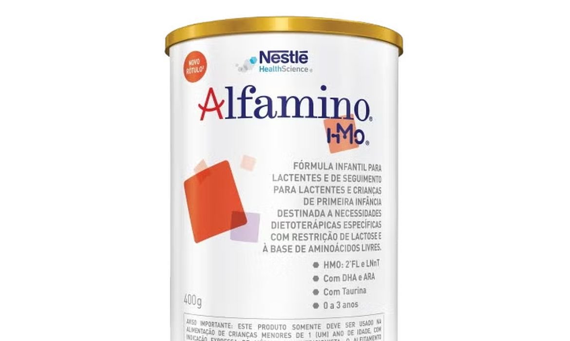 Anvisa suspende venda de fórmula infantil Alfamino, da Nestlé