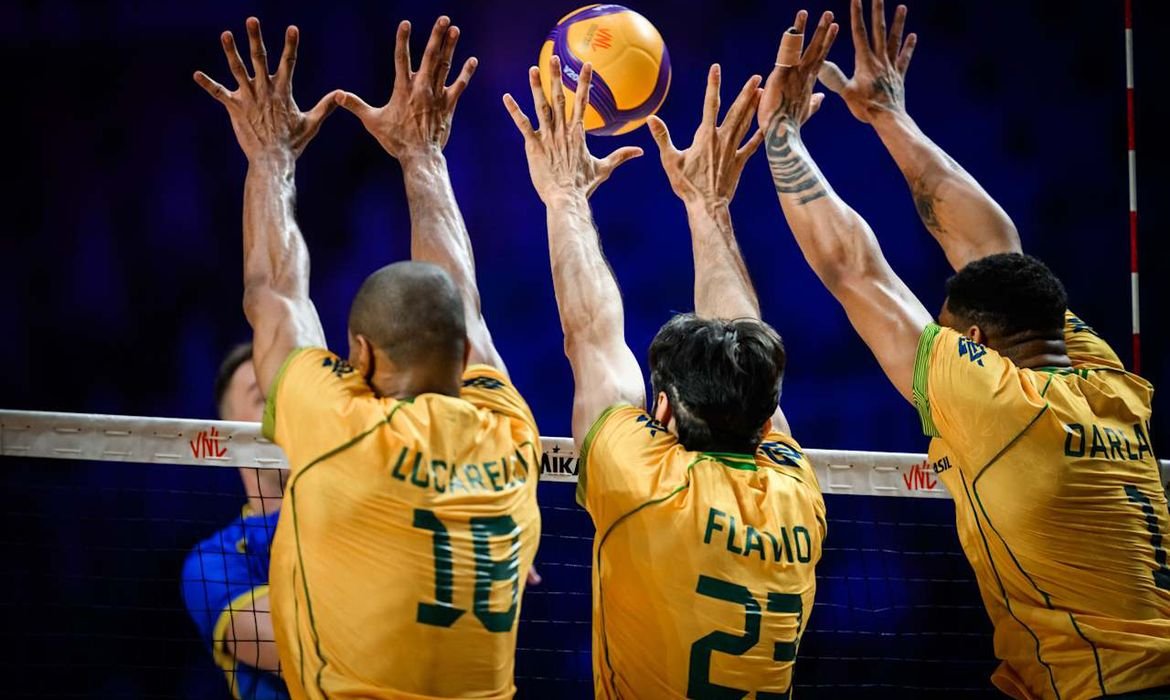 Brasil pega Itália atrás de reabilitação na Liga das Nações de vôlei