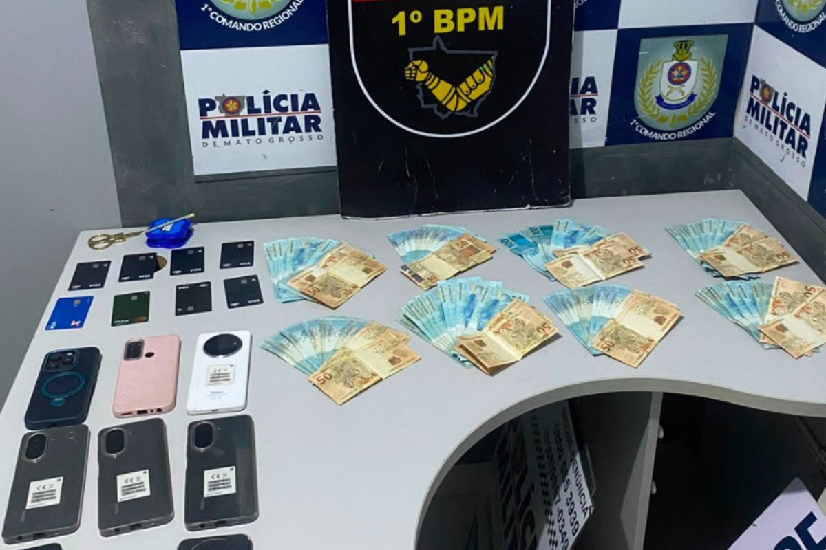 Homem é preso com R$ 8 mil e confessa aplicar golpes pela internet em Cuiabá
