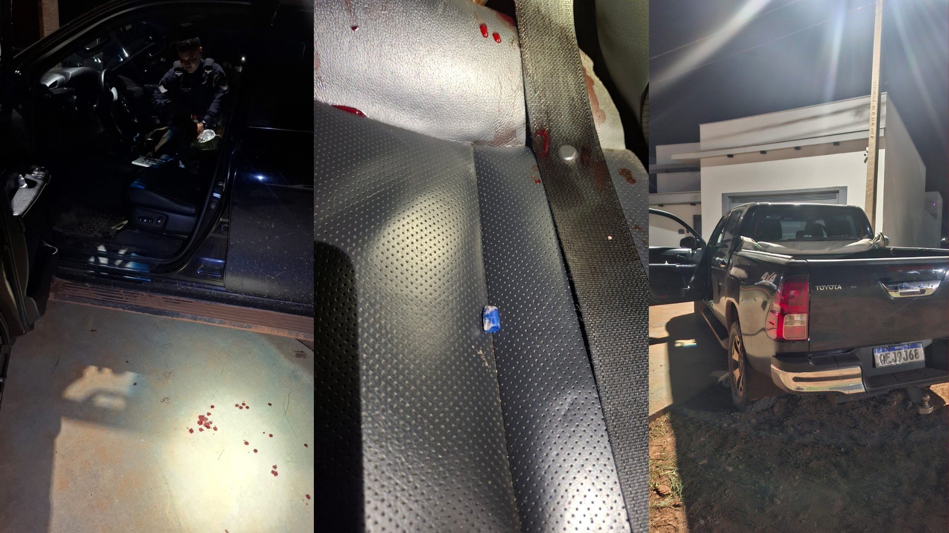 Motorista é baleado dentro de carro e morre após conseguir pedir socorro em MT