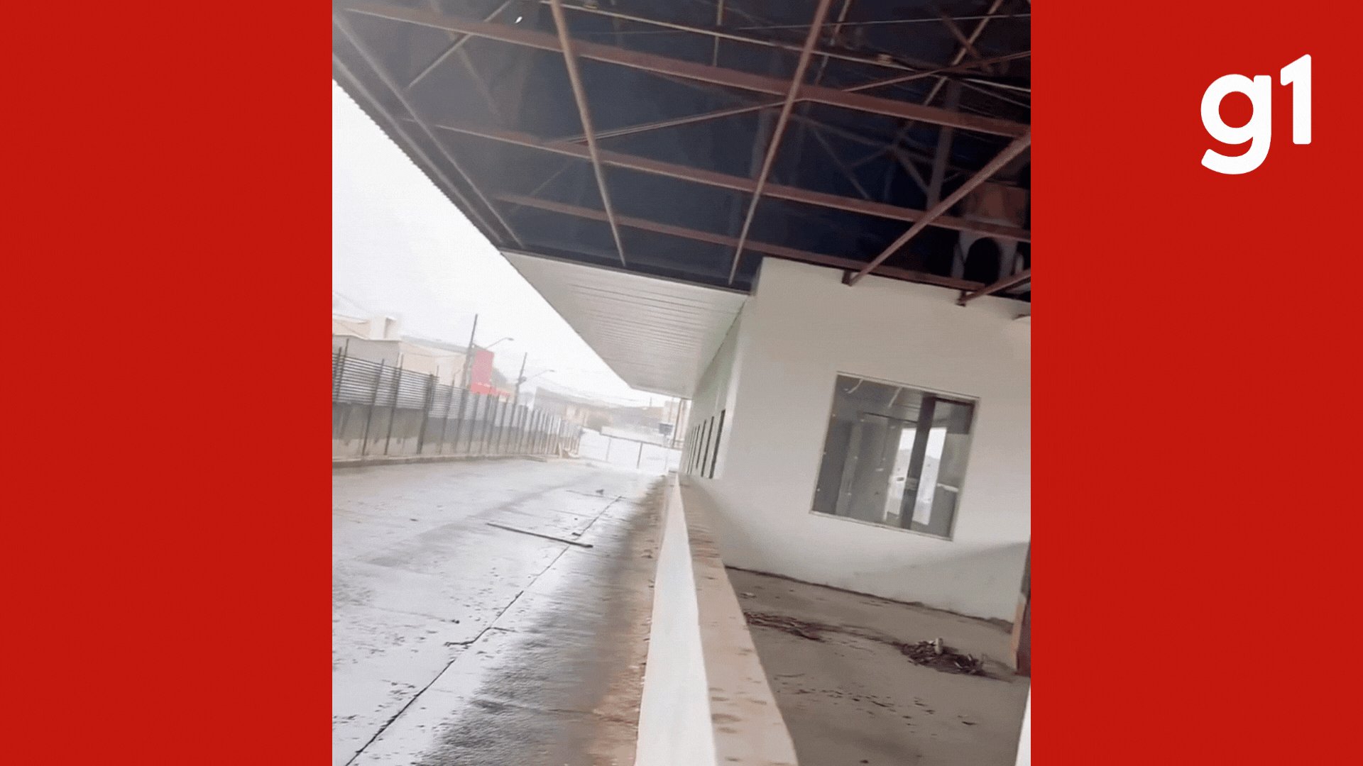 Apesar de obras inacabadas, terminal do CPA 3 é reaberto para abrigar passageiros durante as chuvas em Cuiabá