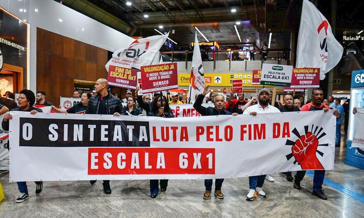 Fim da jornada 6x1 opõe trabalhadores e empresários
