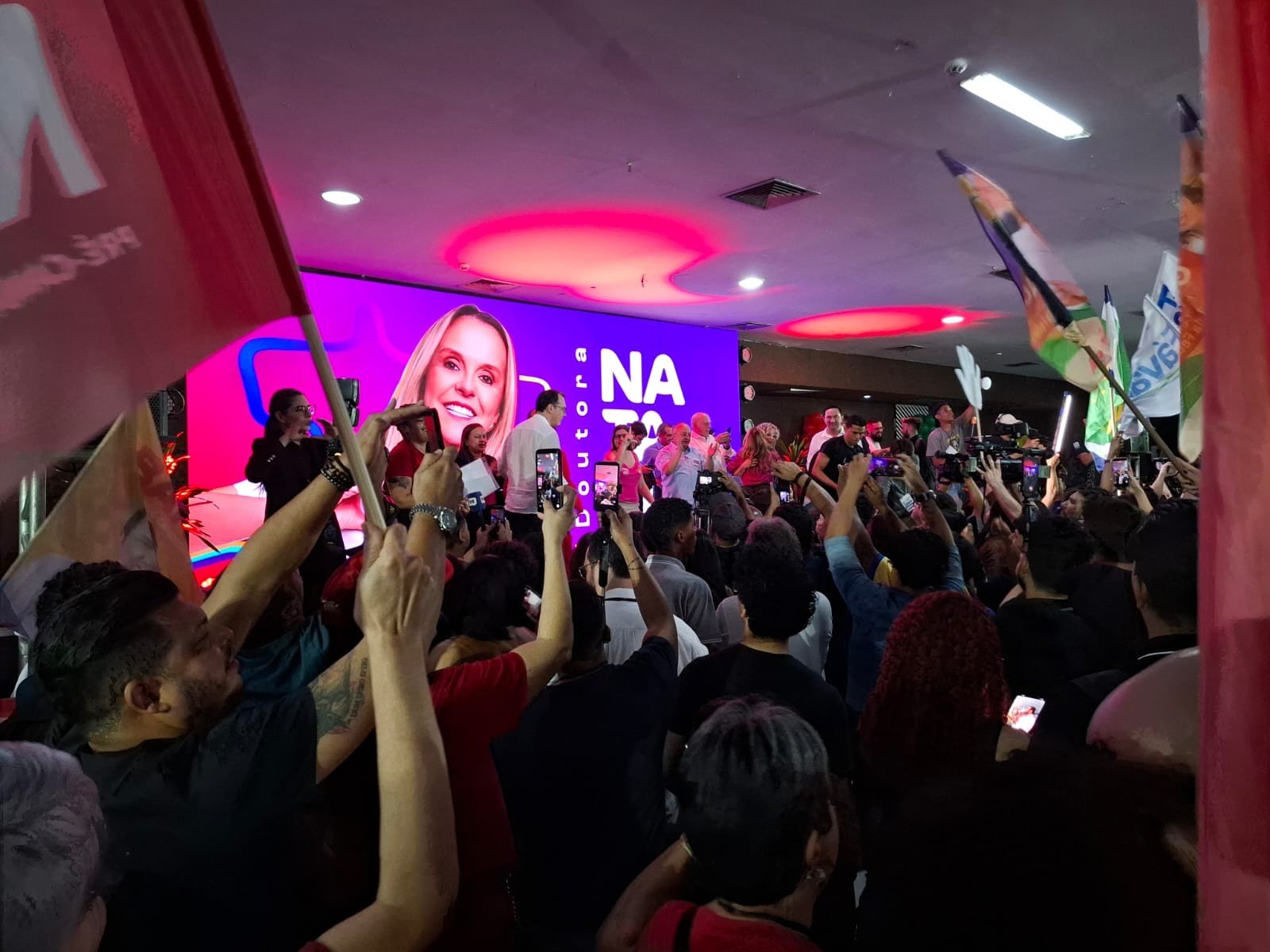 Federação Brasil da Esperança lança Natasha Slhessarenko como candidata ao governo de Mato Grosso