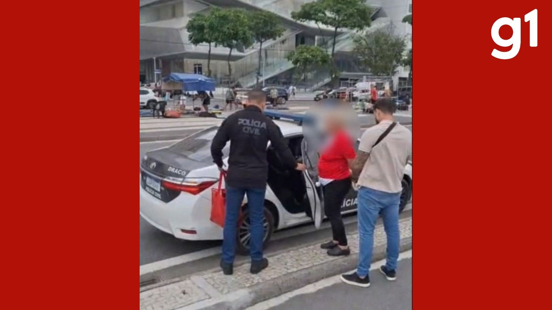 VÍDEO: foragida de MT é presa enquanto trabalhava em quiosque na praia de Copacabana