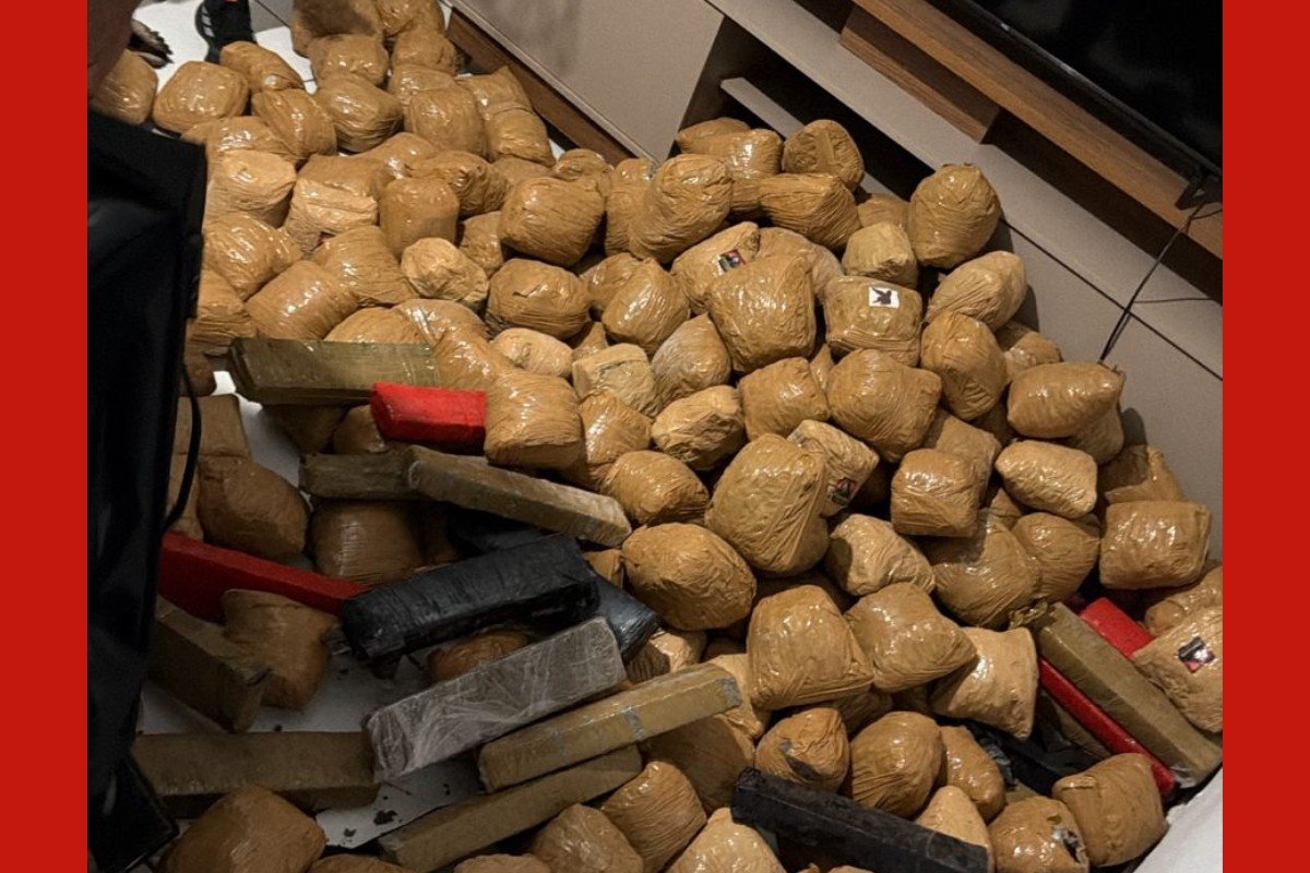 Polícia apreende mais de 150 kg de maconha escondidos em casa de Cuiabá