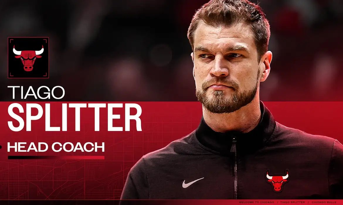 NBA: Tiago Splitter é anunciado como novo técnico do Chicago Bulls
