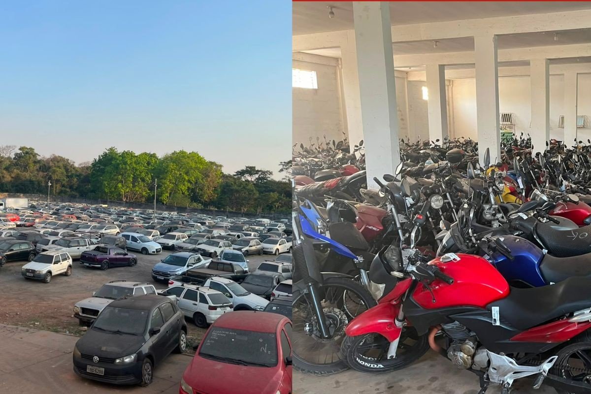 Leilão terá carros e motos com lances a partir de R$ 500 em Cuiabá; veja como participar