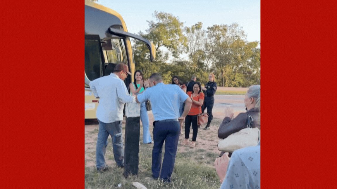 Motorista evita acidente após ônibus perder o freio na Serra de São Vicente e é aplaudido por passageiros em MT