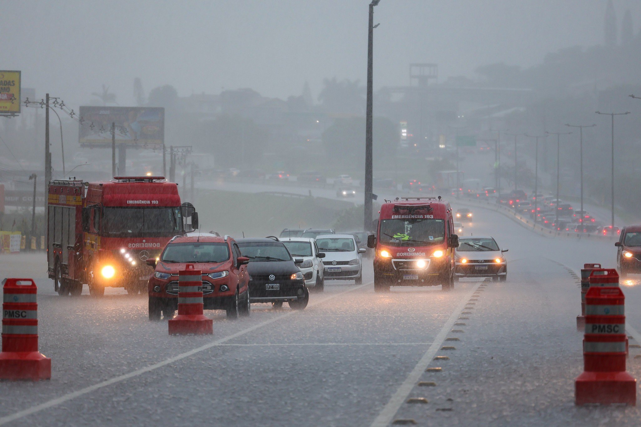 Inmet divulga alerta de temporais com granizo e ventos de 100 km/h em SC; veja regiões