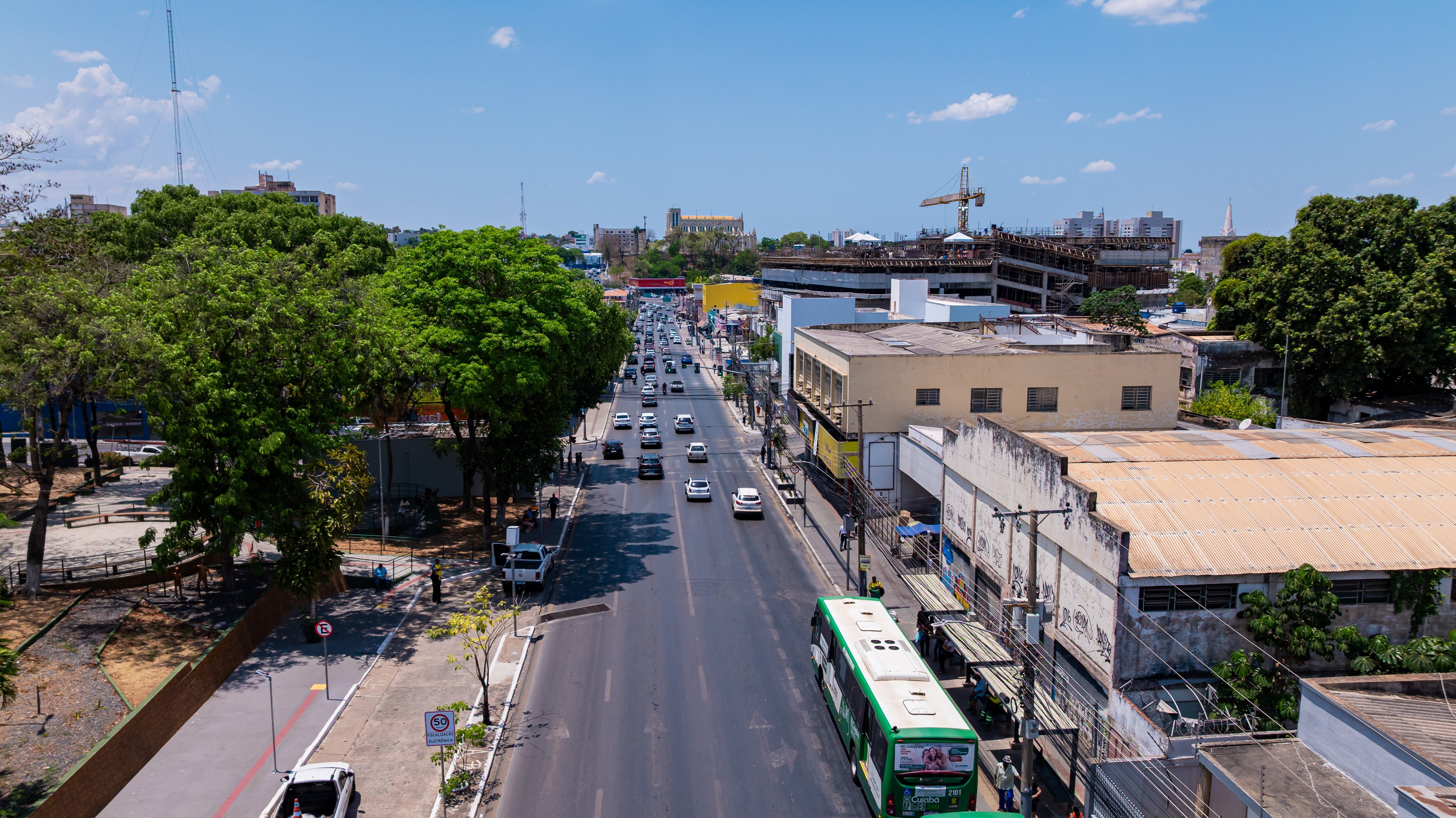 Interdição no trecho da Barão de Melgaço começa segunda-feira (11) em Cuiabá; veja rotas alternativas